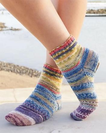 Des chaussettes tricotées main pour toute la famille - La